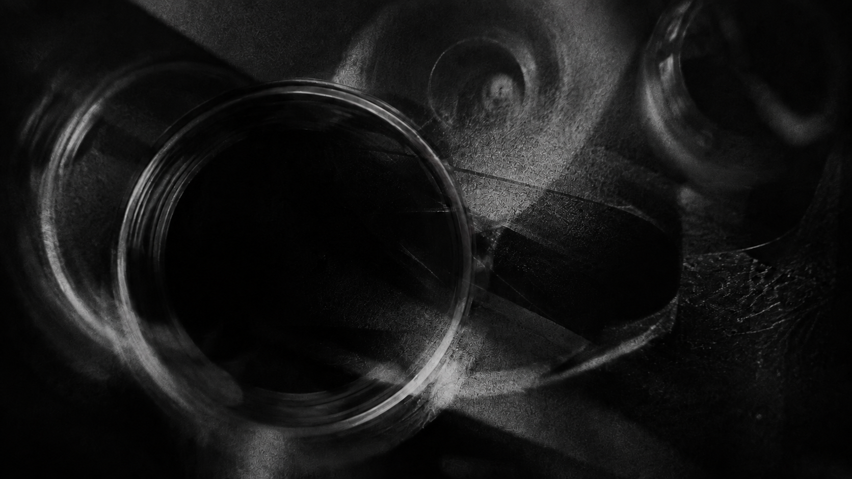 Dark abstract texture in shades of grey and black